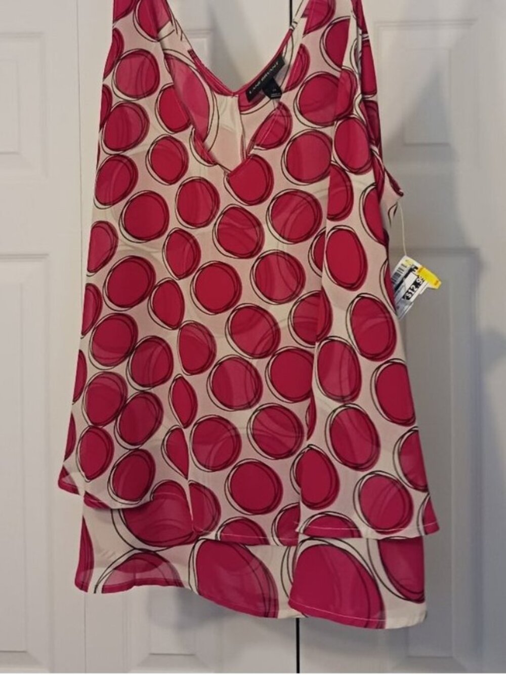 White Tank Top Size 22
